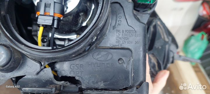 Фара левая hyundai Creta