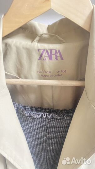 Плащ zara комбензон zara