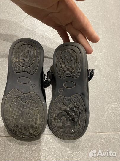 Туфли для девочки 25 размер