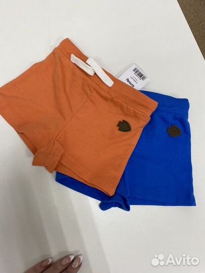 Шорты для мальчика 2шт. новые