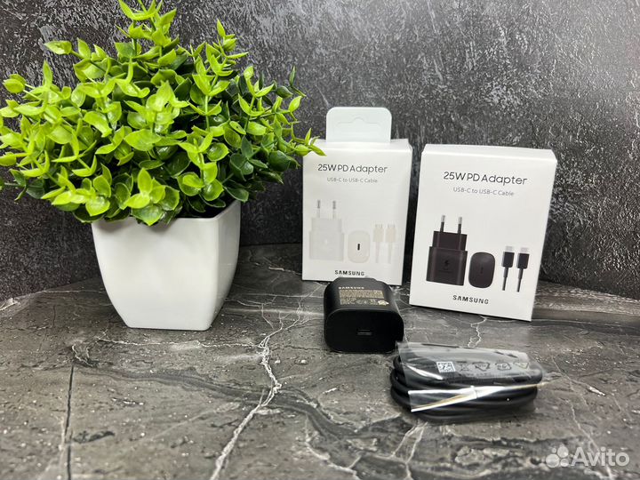 Быстрая зарядка Samsung с проводом