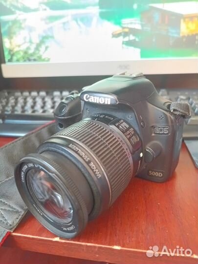Canon 500d kit 18-55