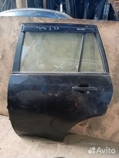 Дверь задняя левая на Чери Тигго 2008 год