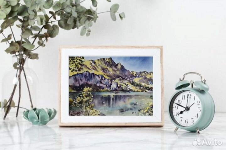 Картина Горный пейзаж