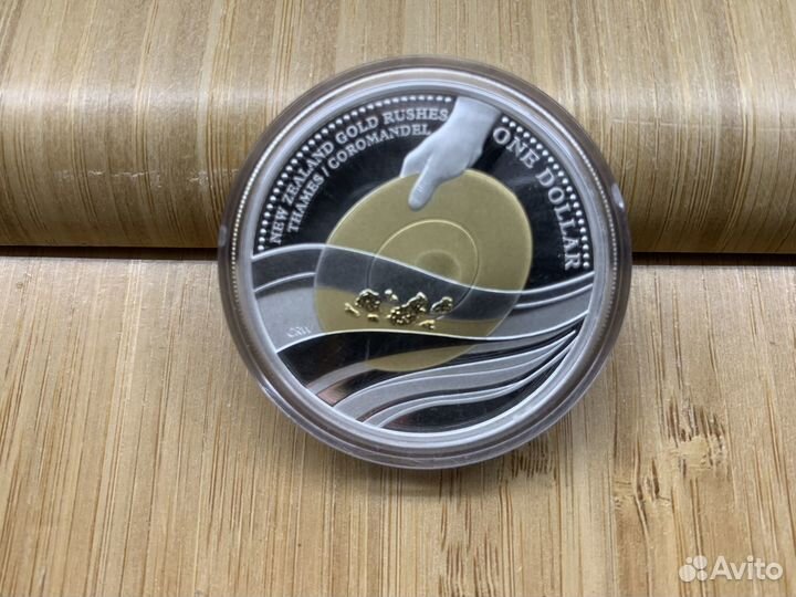 Серебряная монета Золотая лихорадка 2006