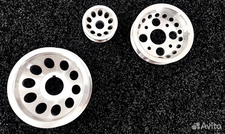 Шкивы алюминиевые облегченные - Nissan 350Z Skylin