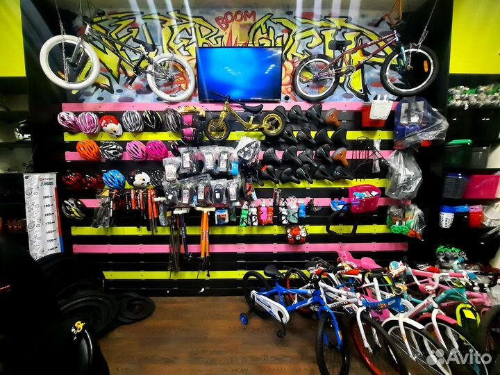 Велосипед на литых дисках