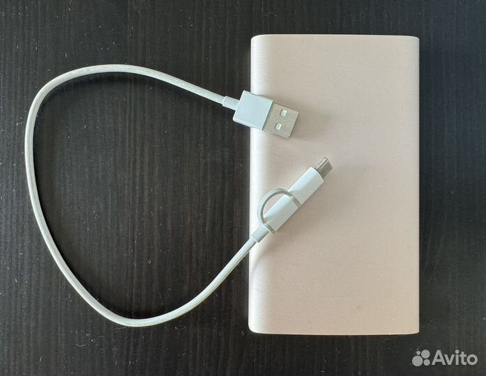 Пауэрбанк Powerbank Xiaomi 10000 mАh + шнур