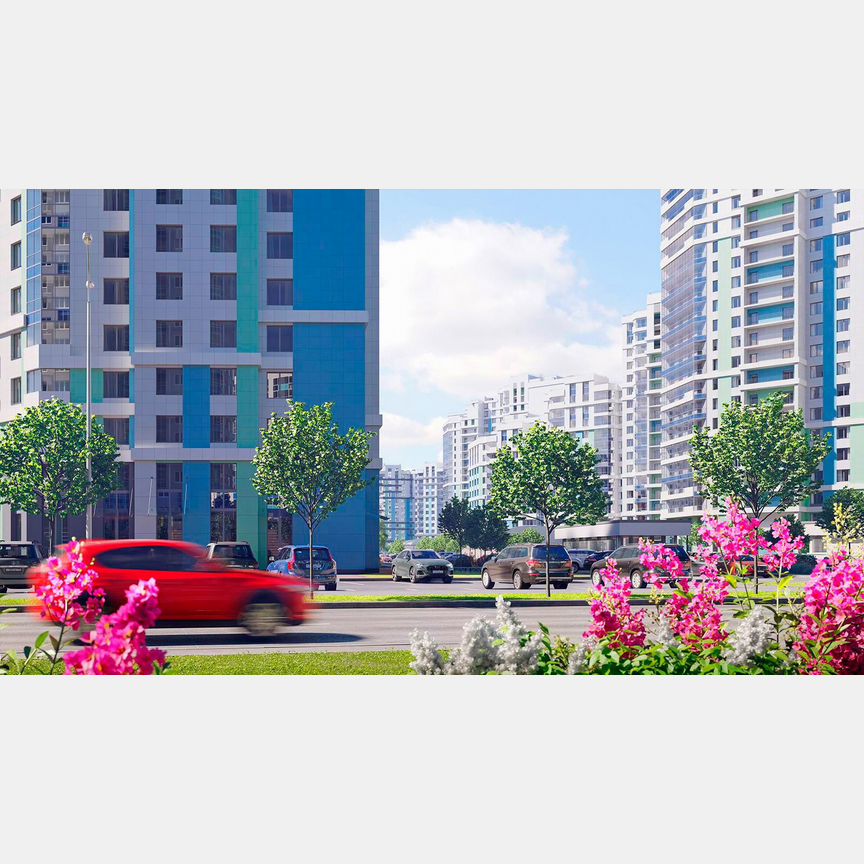 3-к. квартира, 87 м², 6/24 эт.