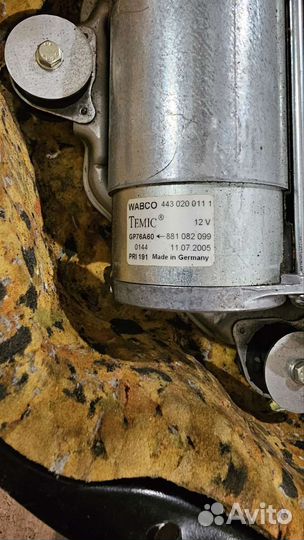 Компрессор пневмоподвески Bmw Wabco 4430200111