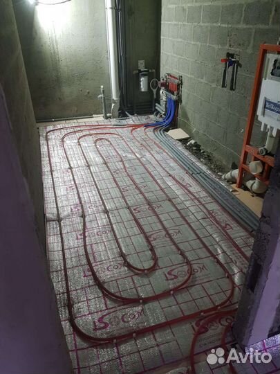 Отопление. Тёплый пол. Водопровод