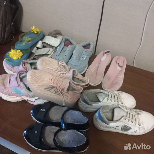 Обувь пакетом для девочки