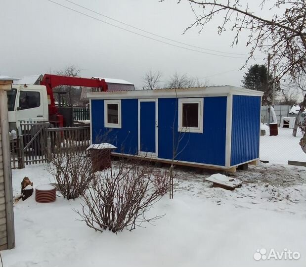 Бытовка металлическая, вагон строительный