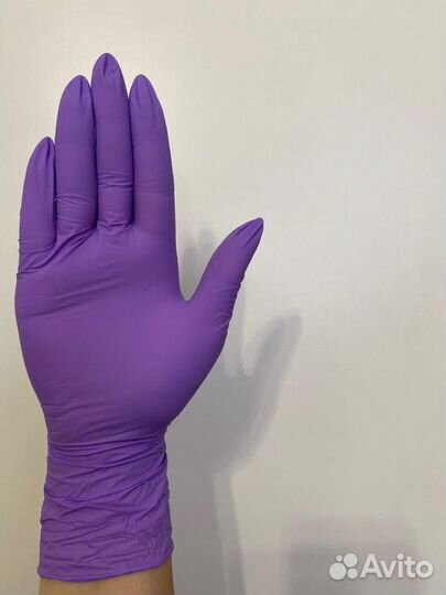 Перчатки нитриловые