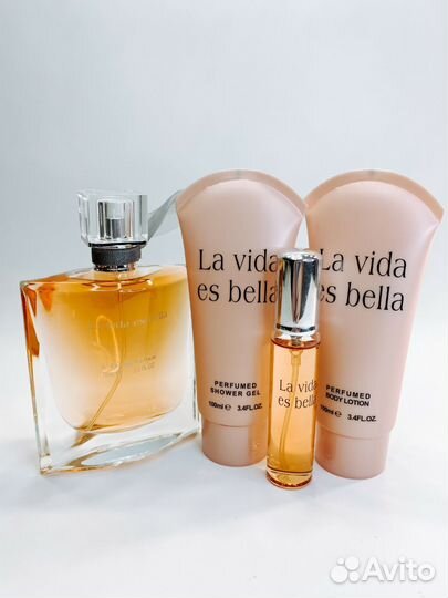Парфюмерный набор La Vida Es Bella