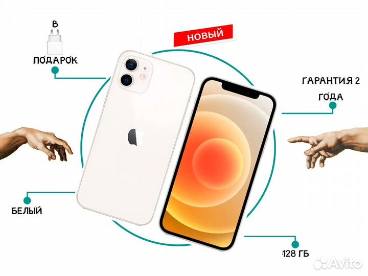 iPhone 12, 128 ГБ