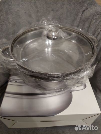 Пароварка с крышкой