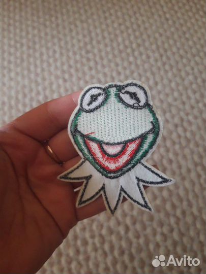 Нашивка патч лягушка
