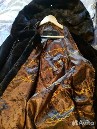 Шуба бобрик &норка