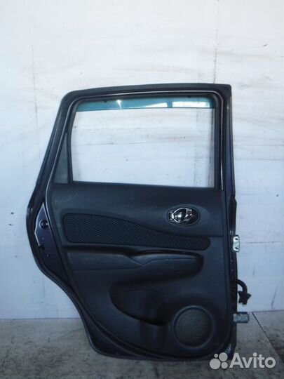 Дверь nissan note NE12 HR12DE Задний Левый контрактная