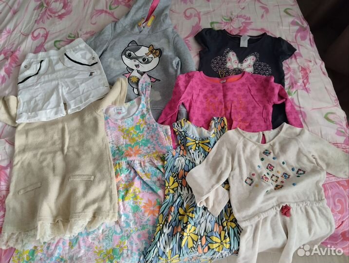 Вещи пакетом на девочку