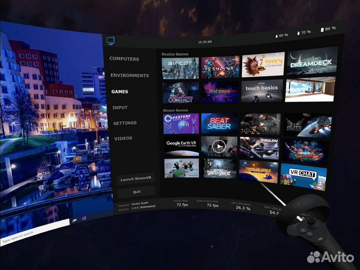 Virtual desktop Quest 2-3-Pro