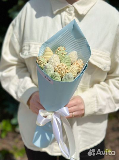 Букеты из клубники в шоколаде с доставкой