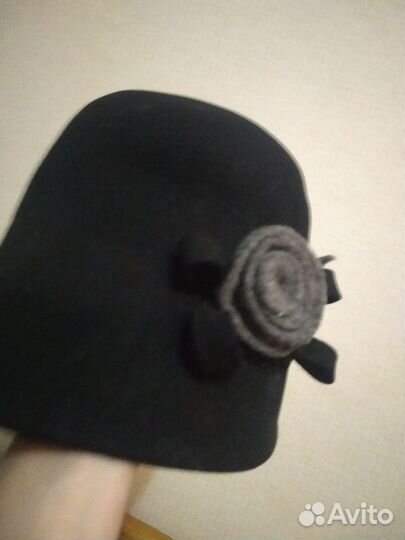 Шляпка женская фетр, новая