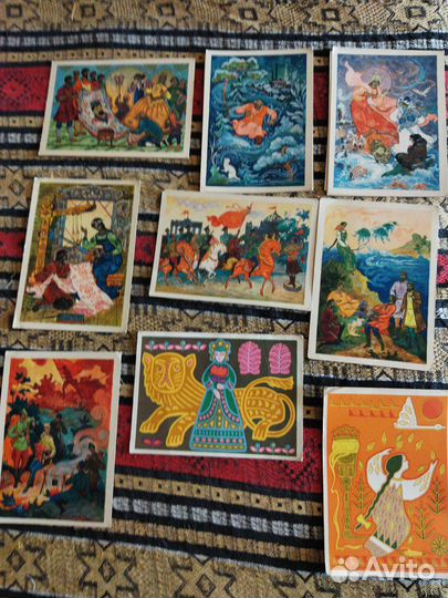 Палех открытка