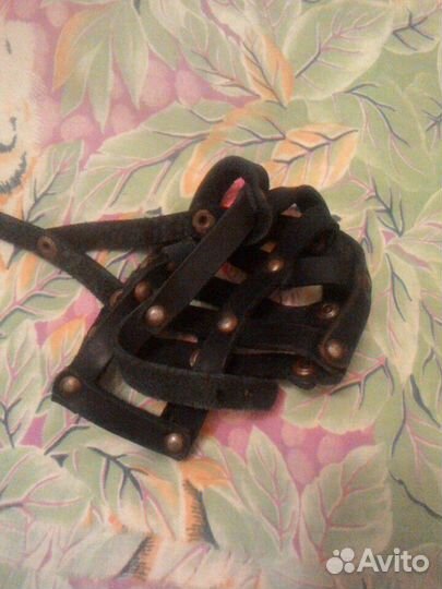 Намордник для собак Кожа