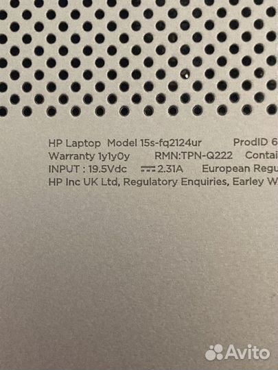 HP 15s-fq2124ur
