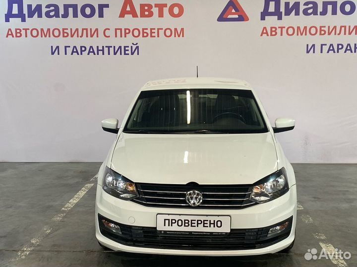 Volkswagen Polo 1.6 МТ, 2015, 124 000 км