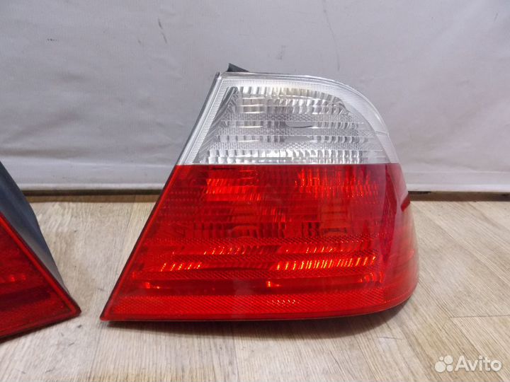 BMW 3 E46 coupe, задние фонари