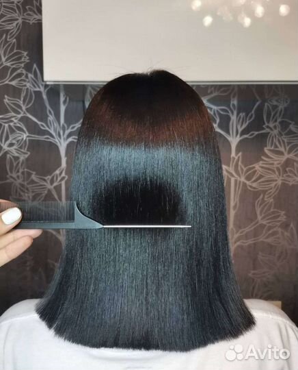 Кератиновое выпрямление волос Ботокс для волос