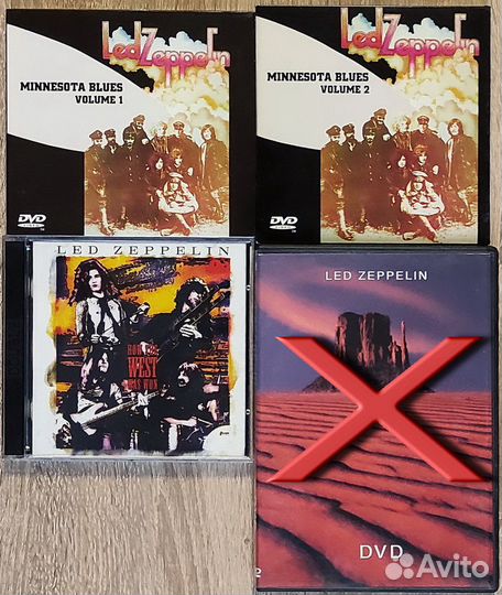 CD Led Zeppelin, Deep Purple, etc
