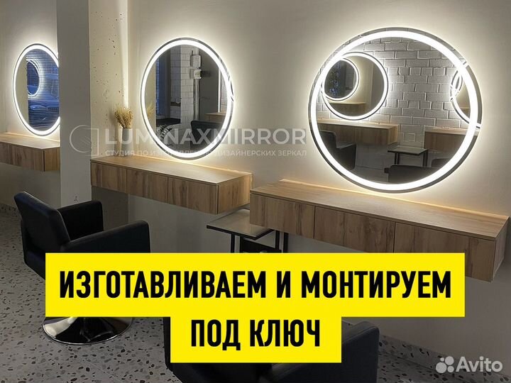 Изготовление зеркал / зеркало с подсветкой