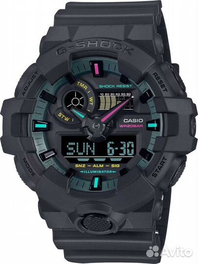 Часы Унисекс Casio G-Shock GA-700MF-1A