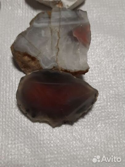 Камень агат необработанные коллекция