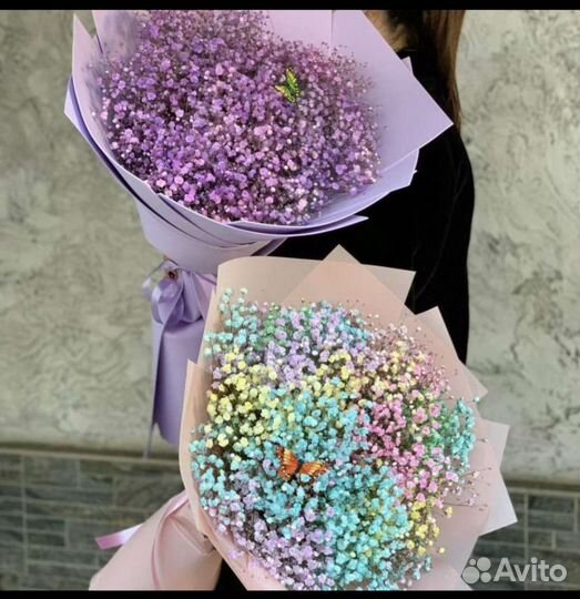 Букет из гипсофилы