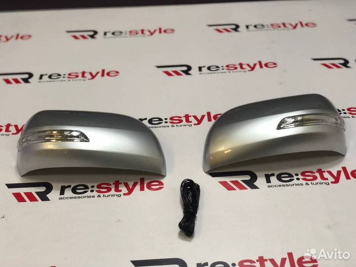 Крышка зеркала Toyota Land Cruiser 200 12-21 Сер