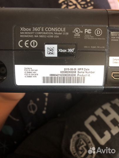 Xbox 360 + 2 игры