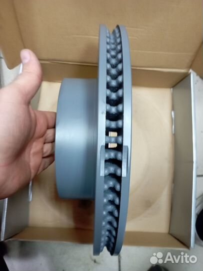 Диск торм перед перфорированный Land Cruiser 200