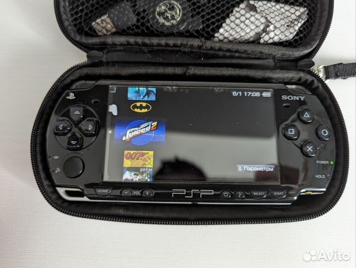 Sony PSP прошитая 36 игр