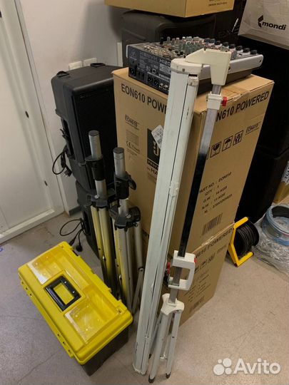 Аренда звукового оборудования, проектора, экрана