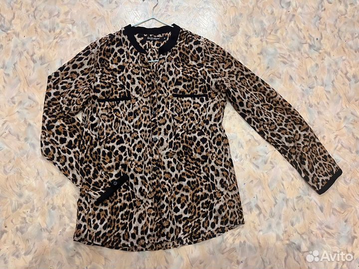 Леопардовая блузка