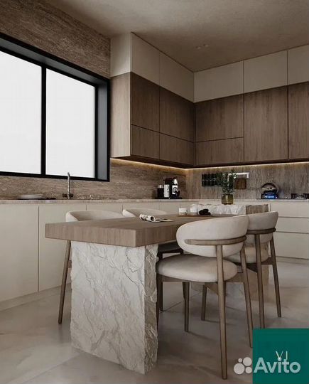 Кухня встраиваемая на заказ