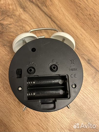 IKEA дэкад часы с будильником 10см