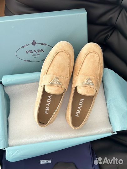 Лоферы prada женские