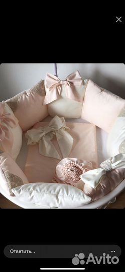 Бортики в кроватку