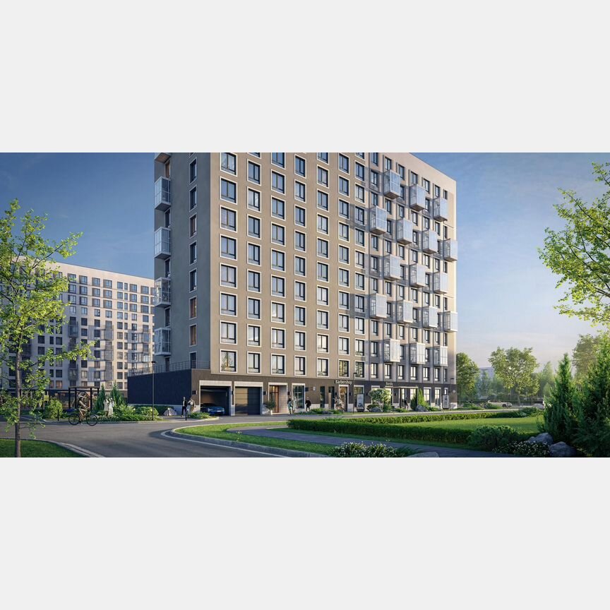 1-к. квартира, 36,2 м², 7/12 эт.